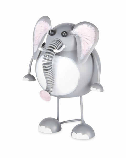 Elephant Garden Metal Ornament
