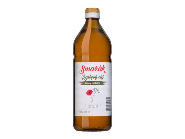 ŘEPKOVÝ OLEJ ZA STUDENA LISOVANÝ
