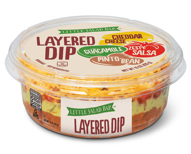 Little Salad Bar Layered Dip