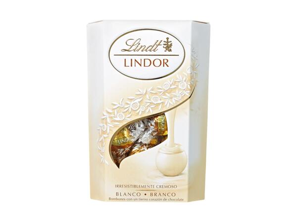 Boules Lindor Lindt Blanches