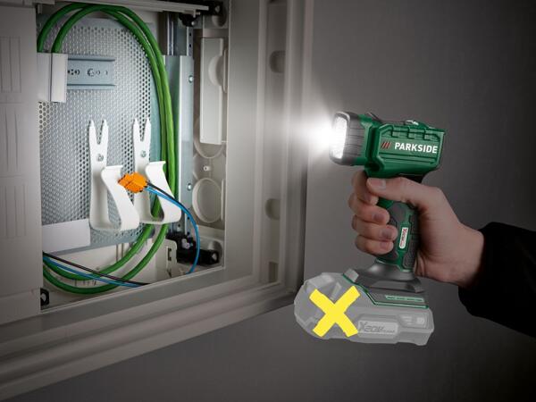 Cordless LED Hand Light