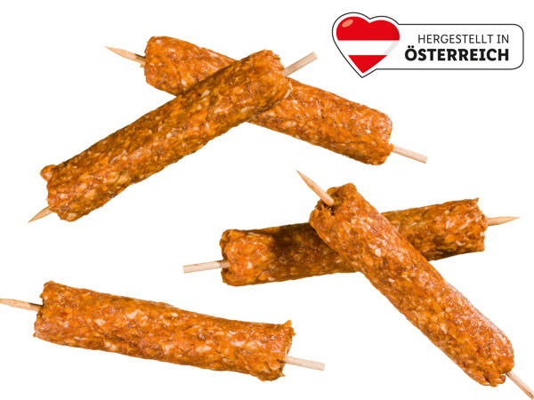Frische Grillsticks