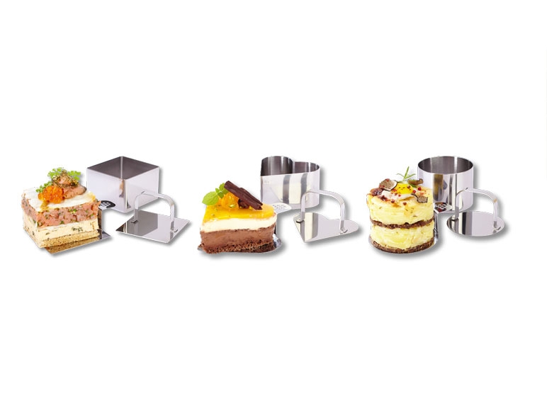 Set de moules pour plats et desserts, 6 pièces