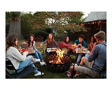 Belavi
36" Lattice Steel Fire Ring
