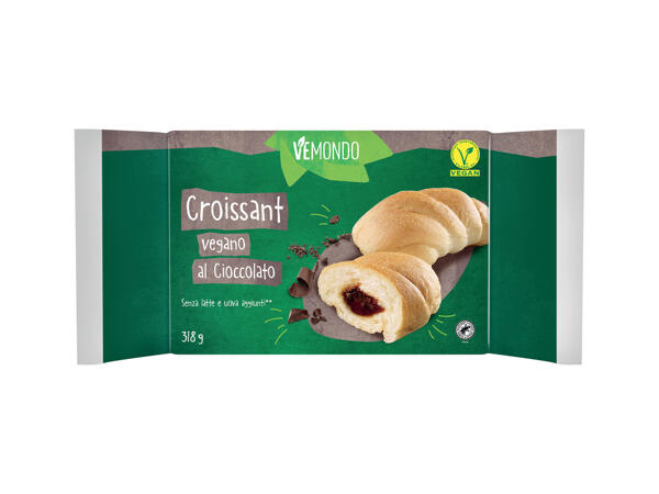 Vegan Croissants with Chocolate