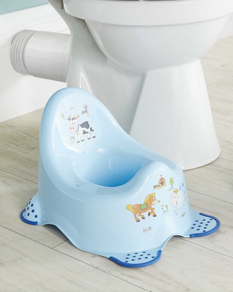 Childrens Blue Farm Potty