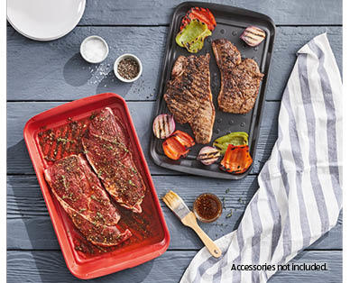 BBQ Marinade Tray Set