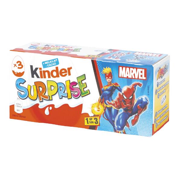 KINDER(R) 				Surprise-eitjes, 3 st.