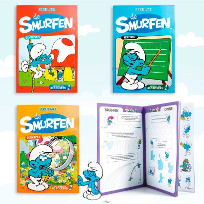 Boekje 'Leren met de Smurfen'