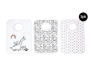 Infant Popover Bibs 3pk