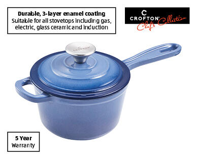 Cast Iron Saucepan 16cm