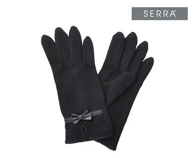 Leather or Wool Blend Gloves