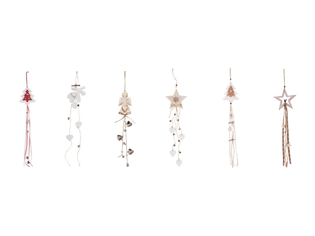 MELINERA Decorative Wooden Christmas Garland