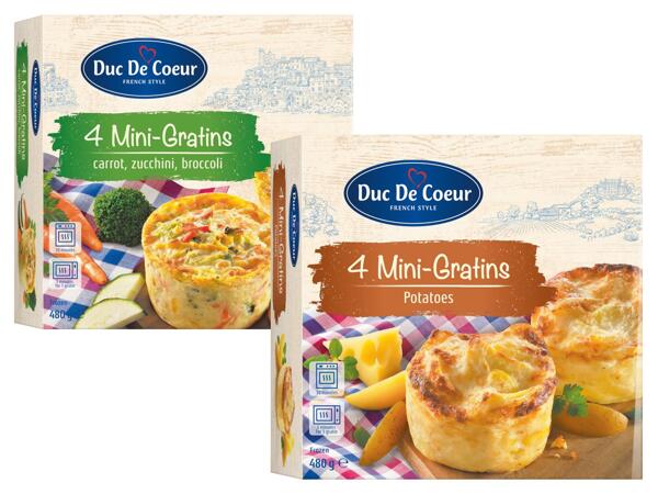 4 Mini-Gratins