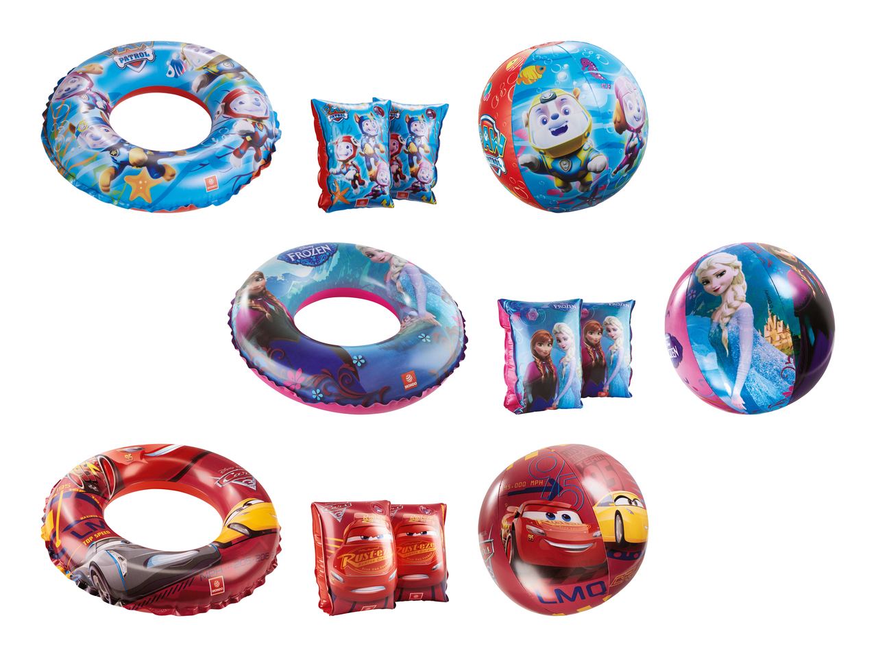 Set aquatique, 3 pièces