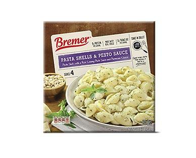 Bremer Pesto Pasta Shells or 4 Cheese Fettuccini