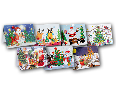 Cartes de Noël avec effet pop-up