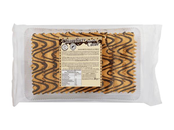 Chiacchiere au cacao