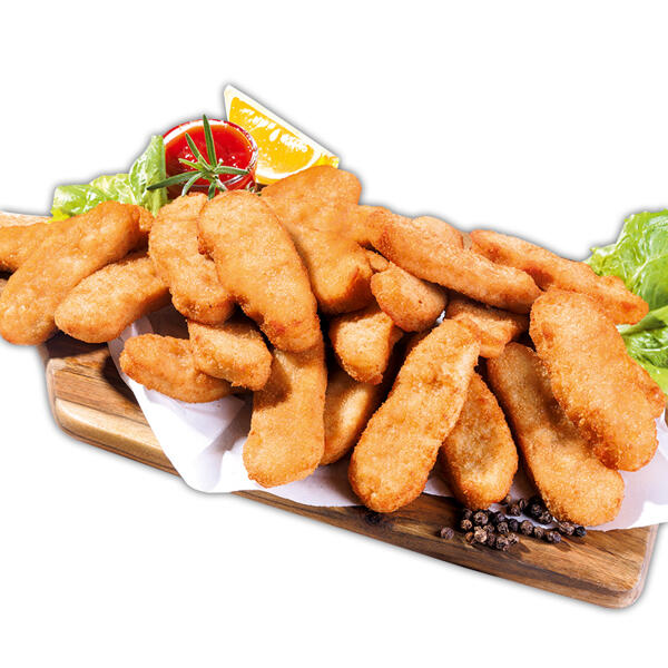 Panierte Hähnchen-Streifen