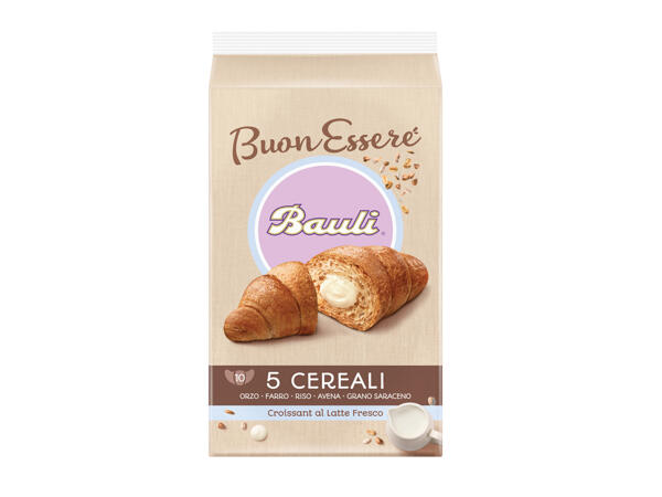 Croissants, 5 cereals with Fresh Milk