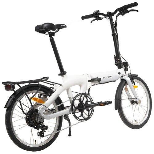 ALLEGRO E-Clips II AFU°02 Fold, Purewhite + Silverado, 33 cm