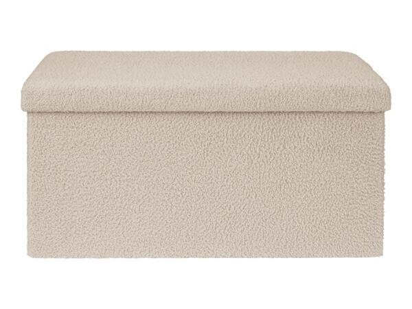Livarno Home Storage Ottoman - Cream