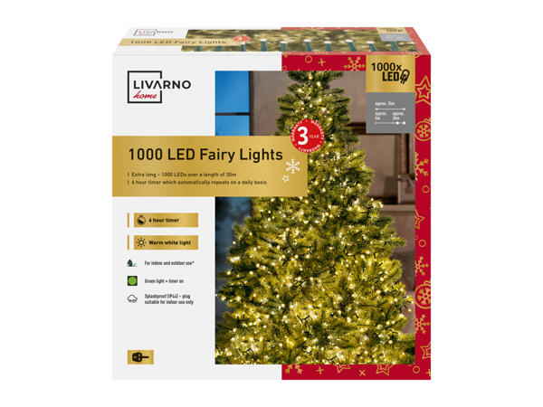 Livarno Home 1000 LED String Lights