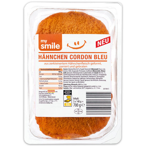 Hähnchen Cordon Bleu