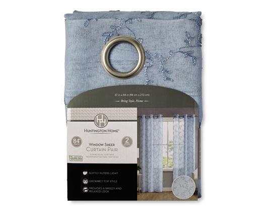 Huntington Home 
 Window Sheer Curtain Pair