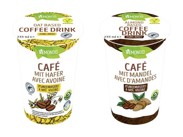 Boisson au café végane