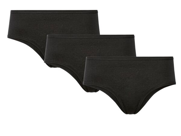 Ladies' Hipster Briefs with Organic Cotton