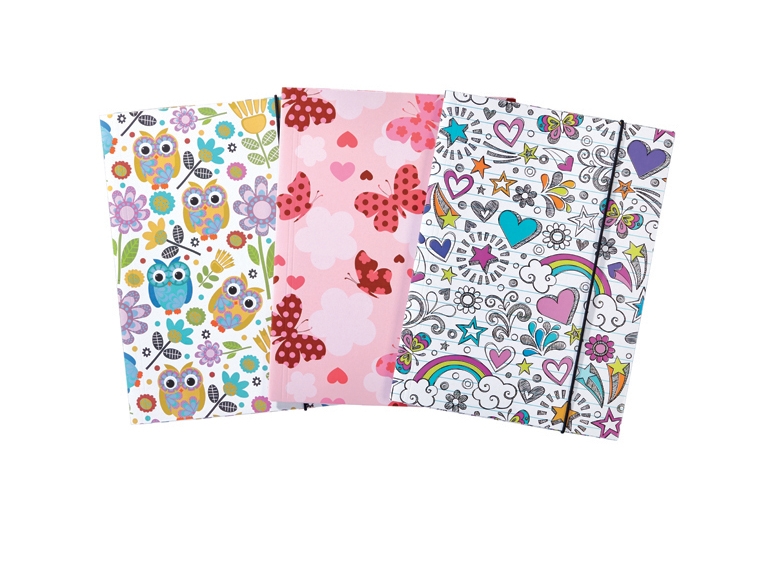 Folders with Elasticated Band