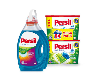 PERSIL Flüssigwaschmittel/ Duo-Caps, Doppelpkg.
