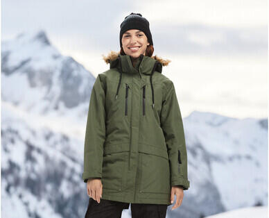 Women's Snowboard Jacket - Khaki