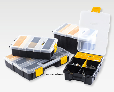Boîtes de rangement, 4 pièces WORKZONE(R)