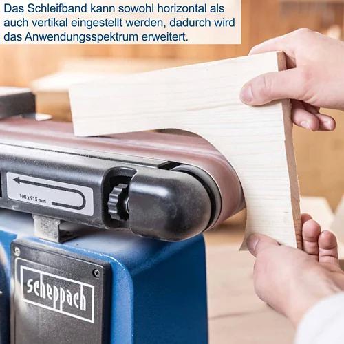 SCHEPPACH Ponceuse stationnaire à bande et à disque BTS800