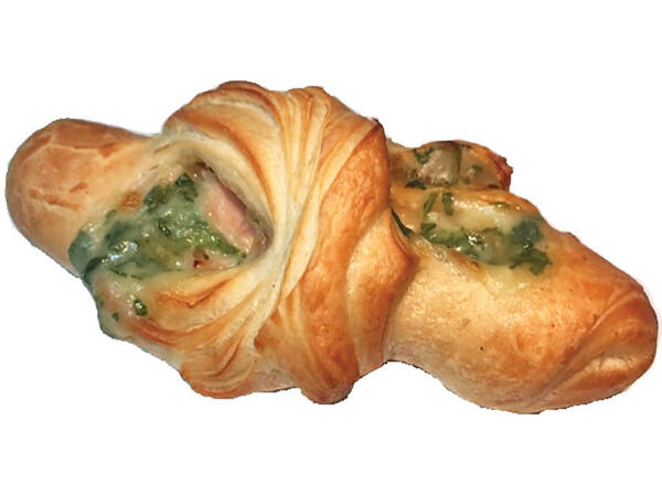 Panscrò with Turkey, Stracchino Cheese and Rocket Salad