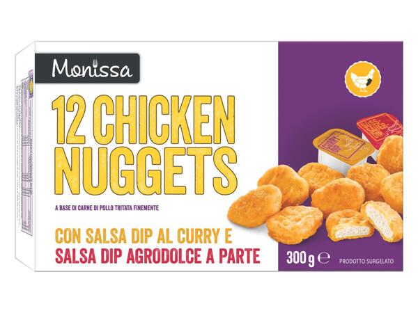Chicken Nuggets with Dip Sauces