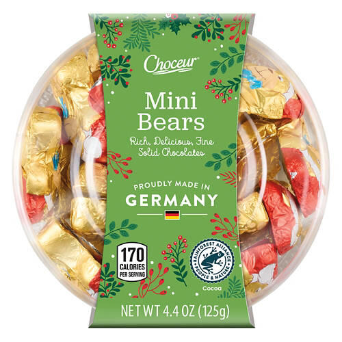 Solid Milk Chocolate Bears