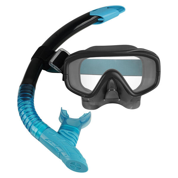 Crane Snorkel Set - Adult, Black