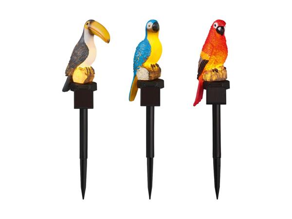 Lampe solaire décorative oiseau