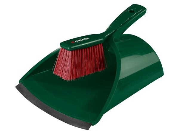 Outdoor Dustpan and Brush
