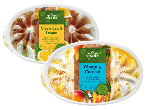 Gestrudeltes Eis