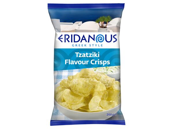 Greek-Flavoured Crisps