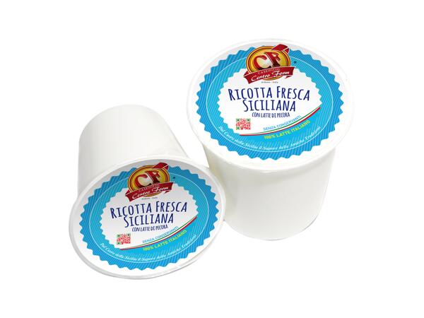 Fresh ricotta cheese