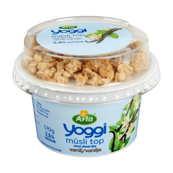 Yoghurt med top