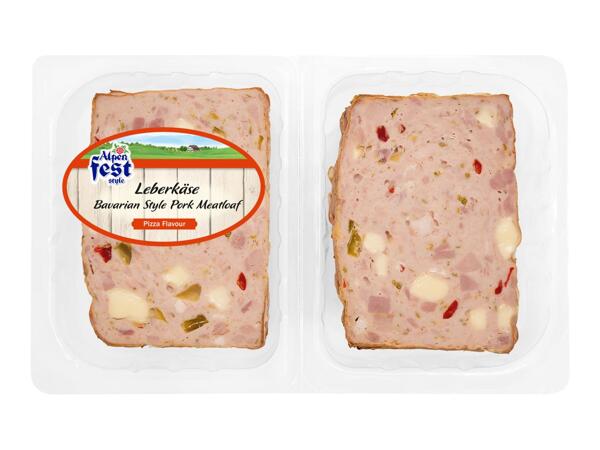 Alpenfest Bavarian Style Meatloaf Sliced