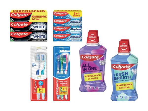 Produits de soins dentaires Colgate