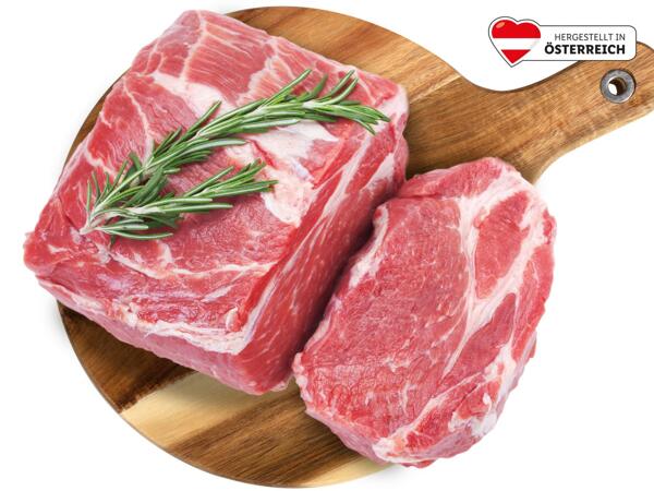 Frischer Schopfbraten