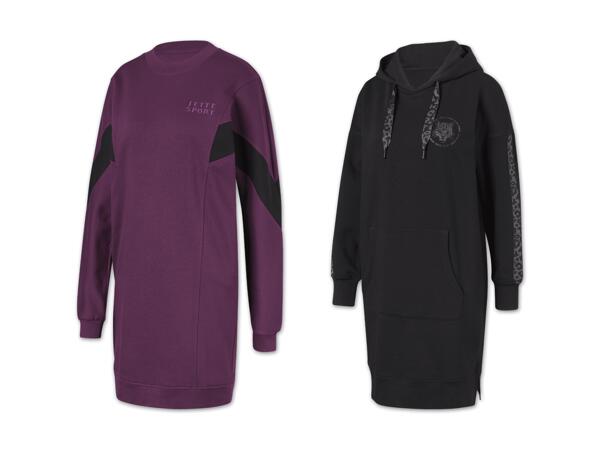 Damen Sweatkleid